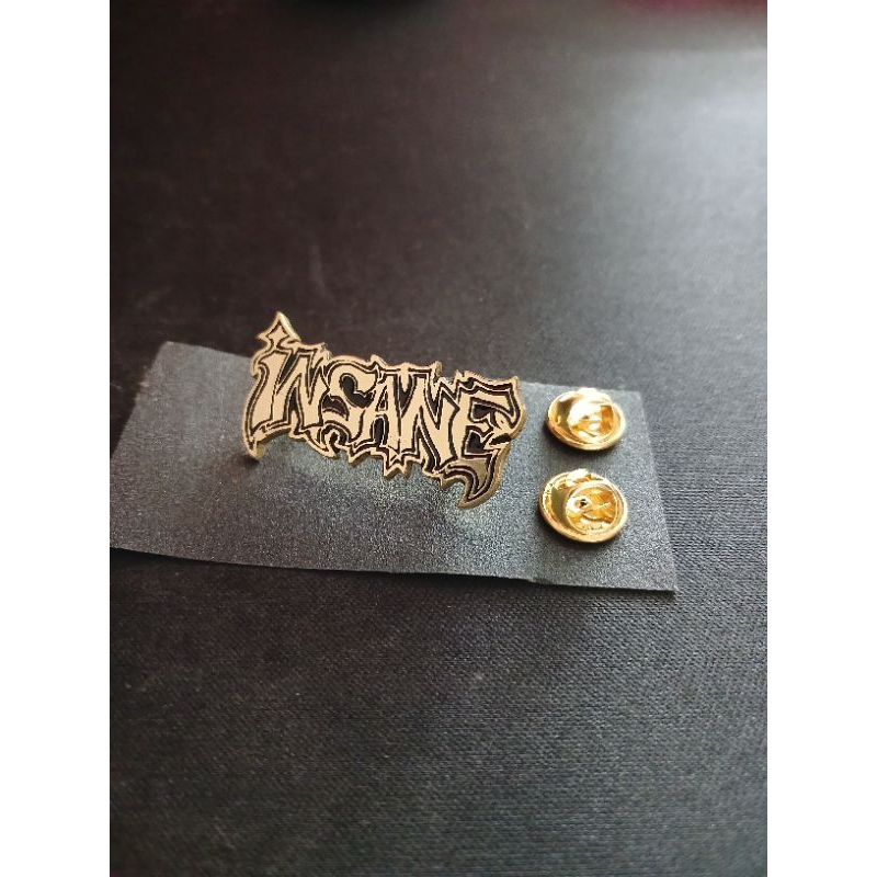 Insane Enamel Pin Band Hardcore