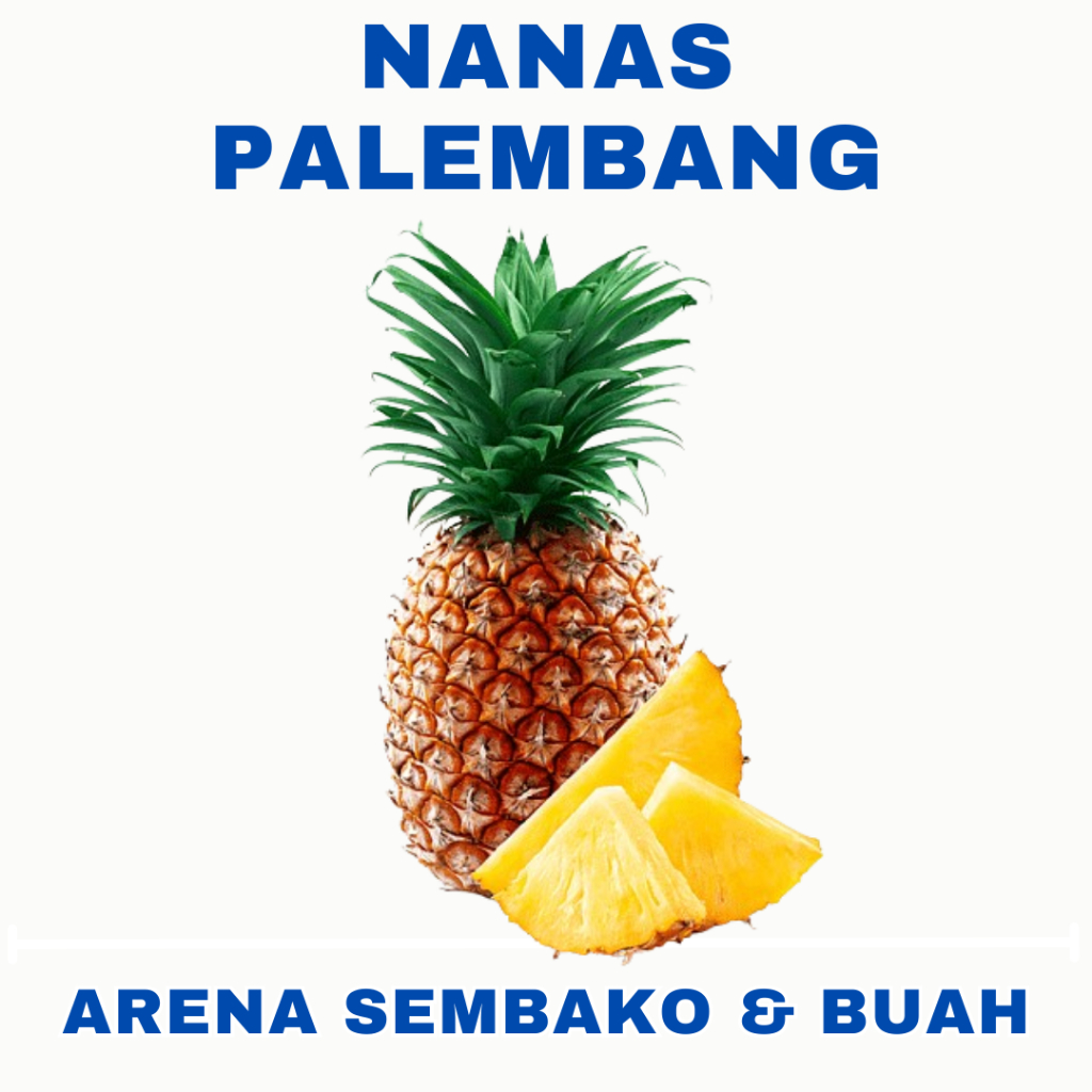 

(BISA COD) PROMOO NANAS PALEMBANG 1 BUAH JUMBO ARENA BUAH CIKARANG