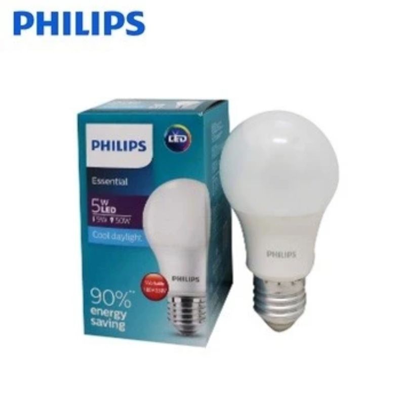 Lampu Philips Essential LED 5 Watt | Philips Essential Bulb 5 W - Philips Ess LED 5 W