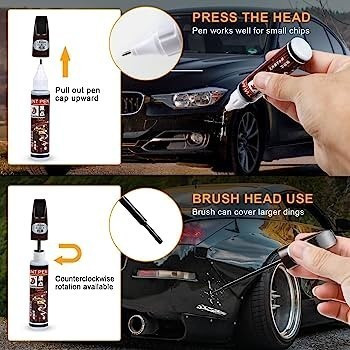 Sanstore05 Cat Metalik Grey Abu Spidol Cat Penghilang Baret Lecet Gores Body Mobil Motor Metallic