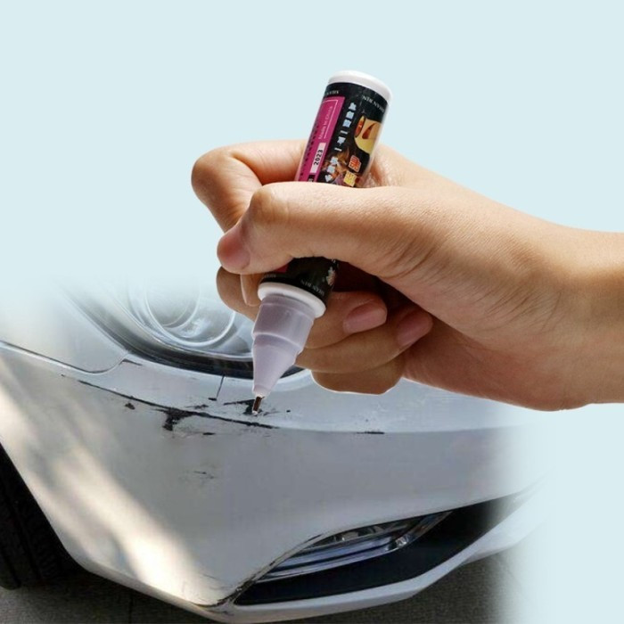 Sunbloom Cat Dark Green Pearl Metalik Hijau Tua Metalik Spidol Cat Penghilang Baret Lecet Gores Body