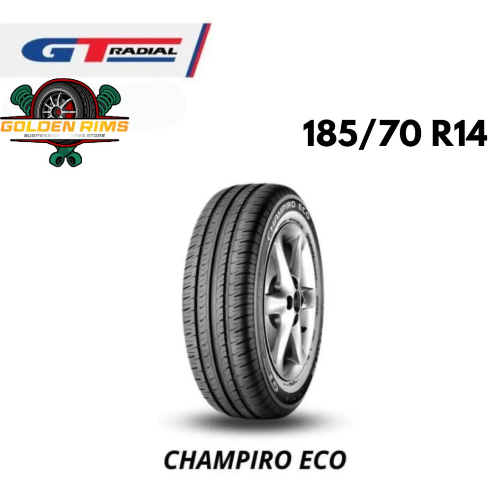 Ban Mobil Baru Gt Champiro Eco 185/70R14