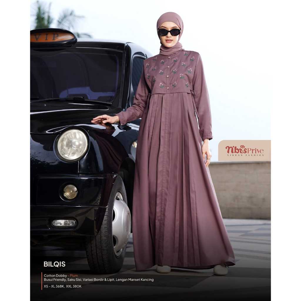 BAJU GAMIS NIBRAS BILQIS ORI / BAJU GAMIS DEWASA POLOS BY NIBRAS BILQIS/ BAJU GAMIS WANITA DEWASA DA