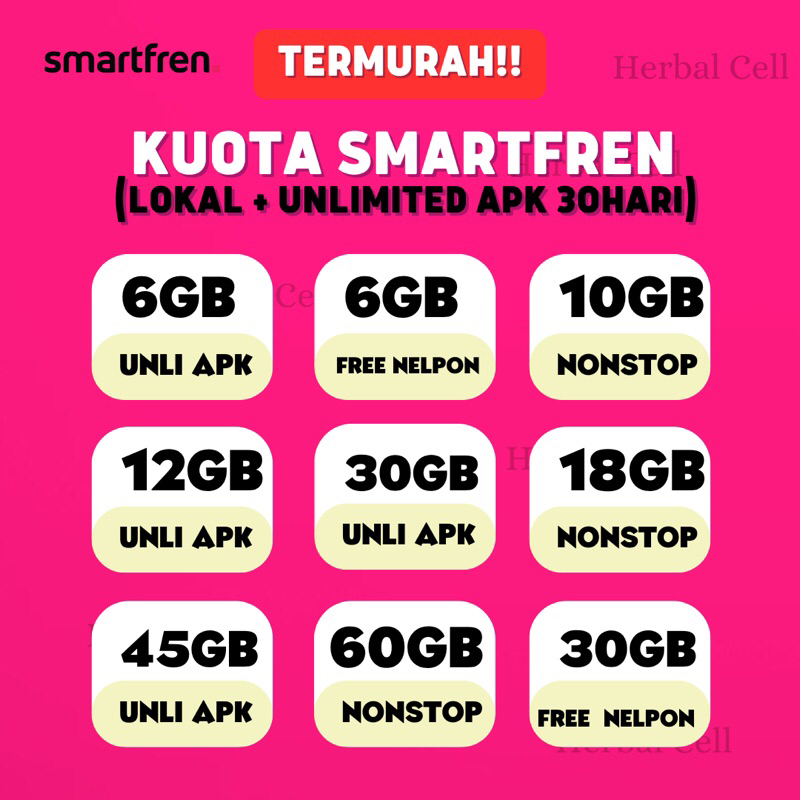 PAKET DATA SMARTFREN UNLIMITED APK TERMURAH