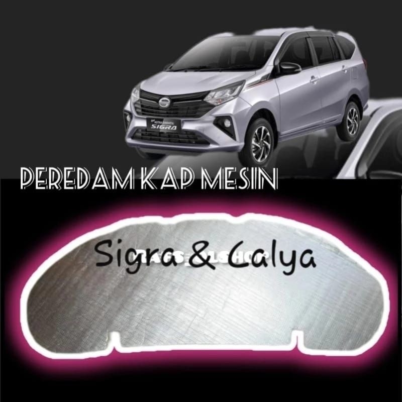 peredam panas cap mesin mobil sigra/alya