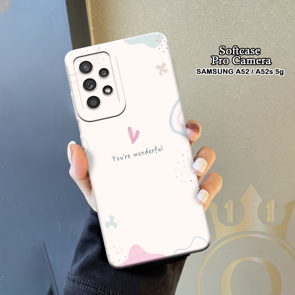 Softcase Samsung Galaxy A52 5G / A52s 5G - ORORA - Case Samsung A52 5G - Motif Case Cartoon - Case S