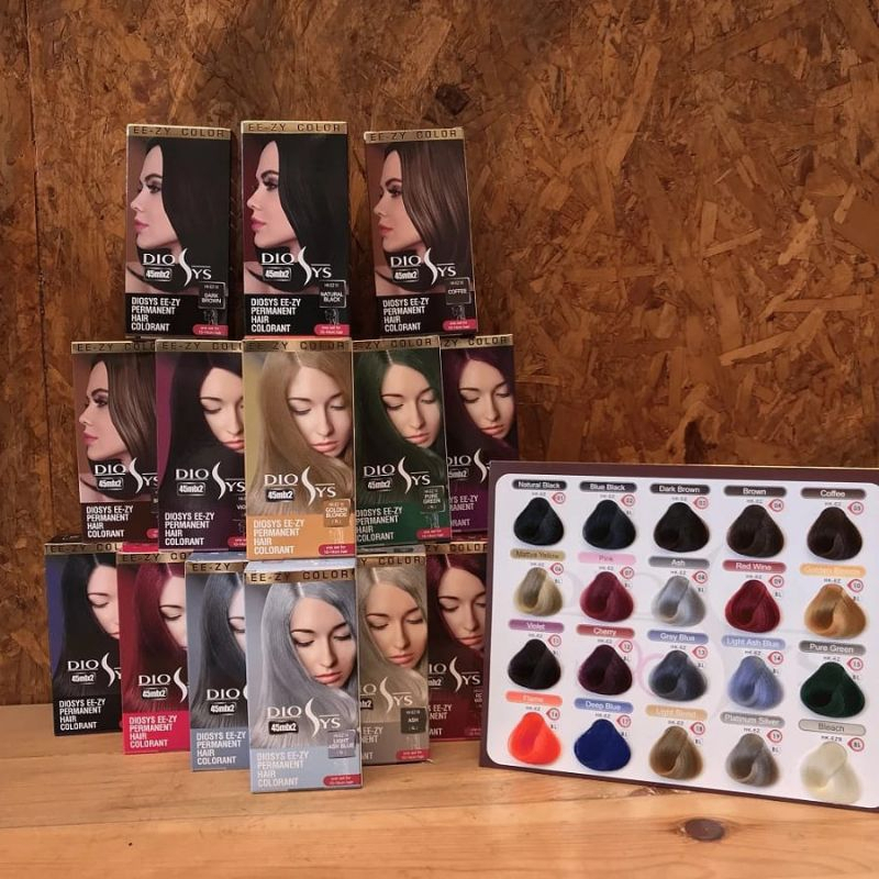 DIOSYS HAIR COLOR EE-ZY PERMANENT 45mL || Hair Color || Pewarna Semir Rambut Dyosis