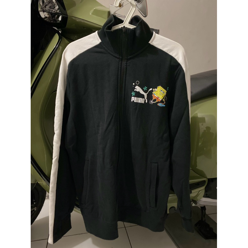 Jaket Puma x Spongebob T7 Track Jaket Original Authentic Size M