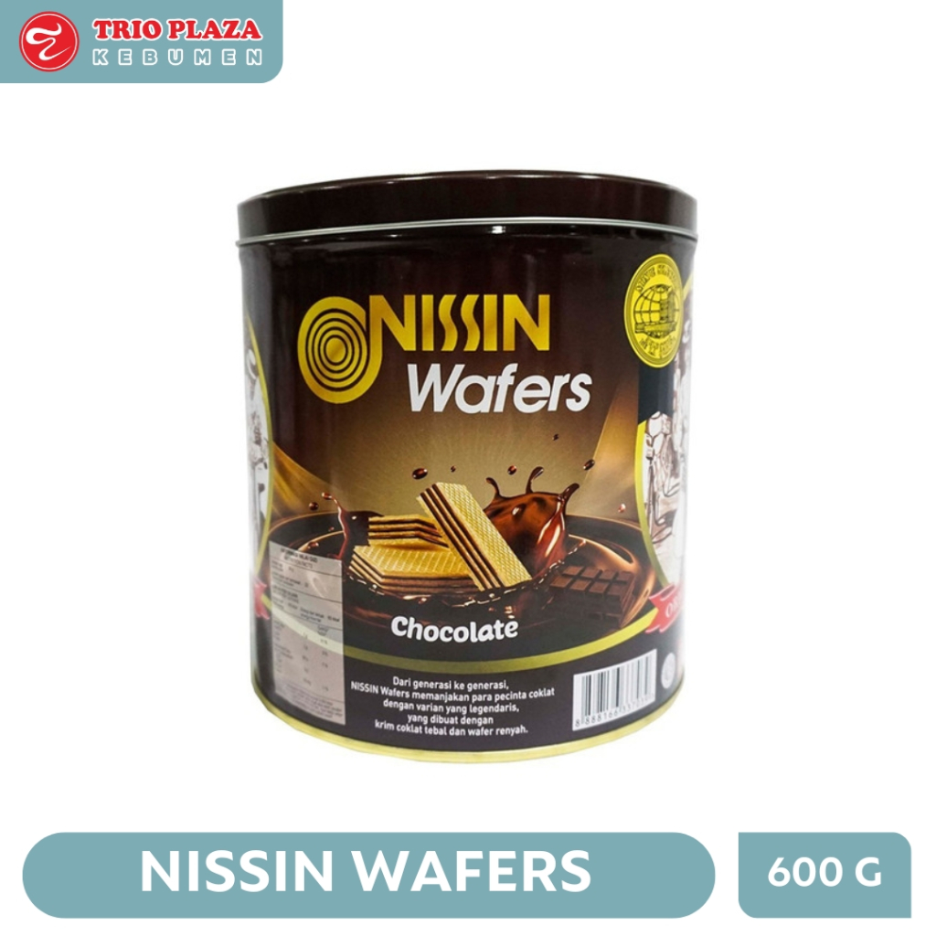 

NISSIN KALENG WAFER COKLAT 600G