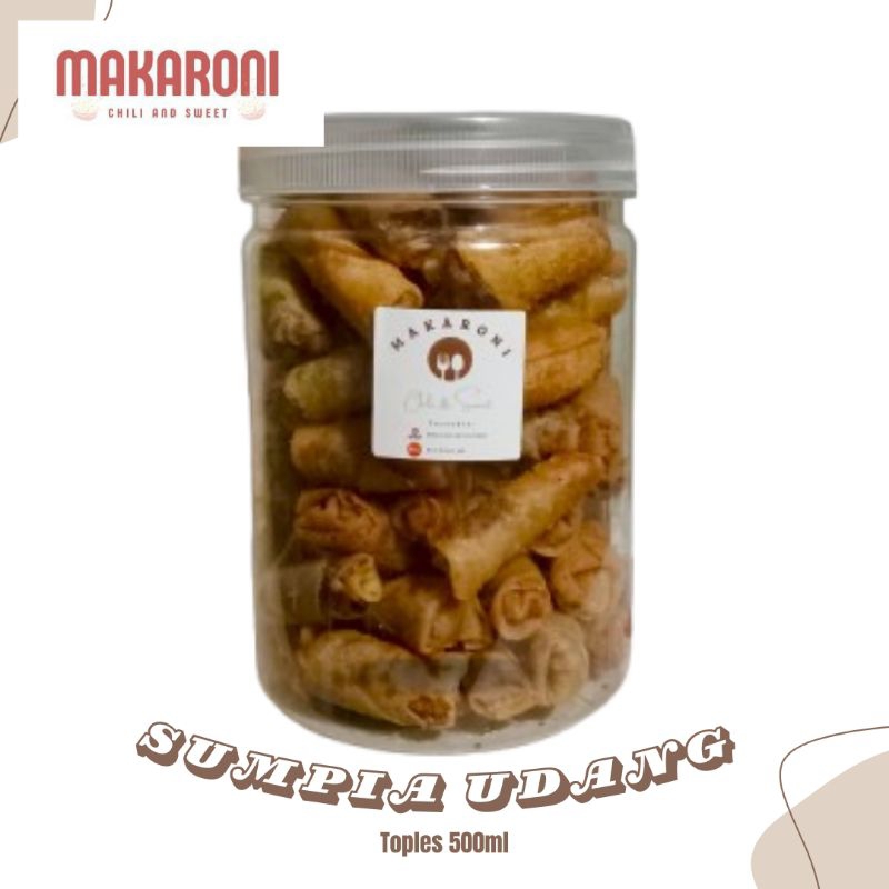 

Snack Sumpia Udang Toples 500ml