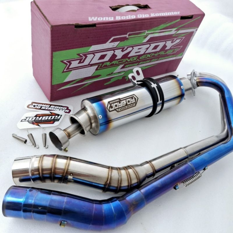 Knalpot Racing Joy Boy Original Suara NGEBAS Adem For Vixion lama/new/R Satria Fu Karbu/injeksi Jupi