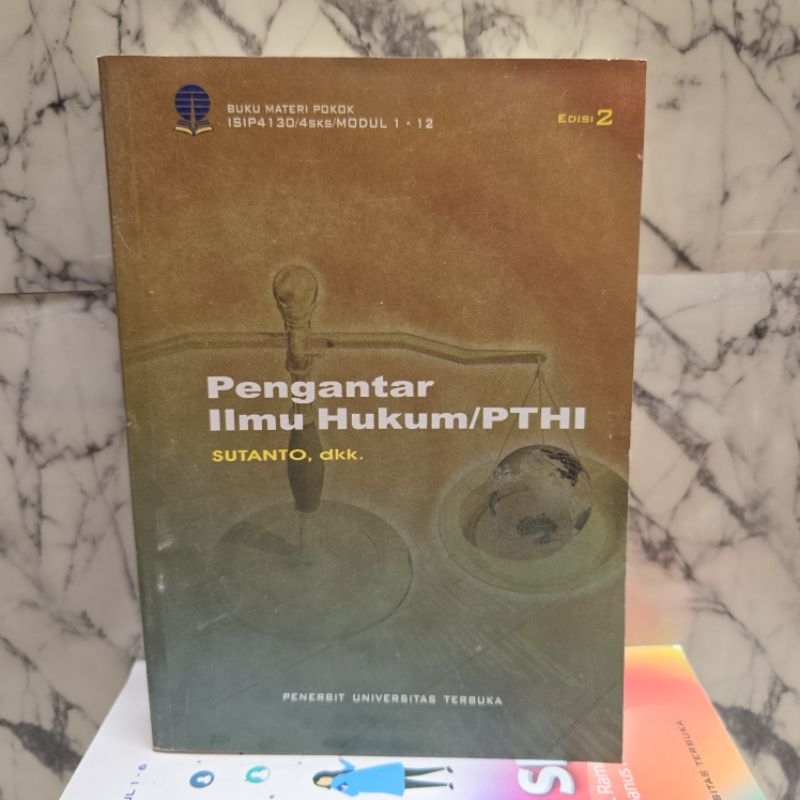 UNIVERSITAS TERBUKA - PENGANTAR ILMU HUKUM/PTHI EDISI 2
