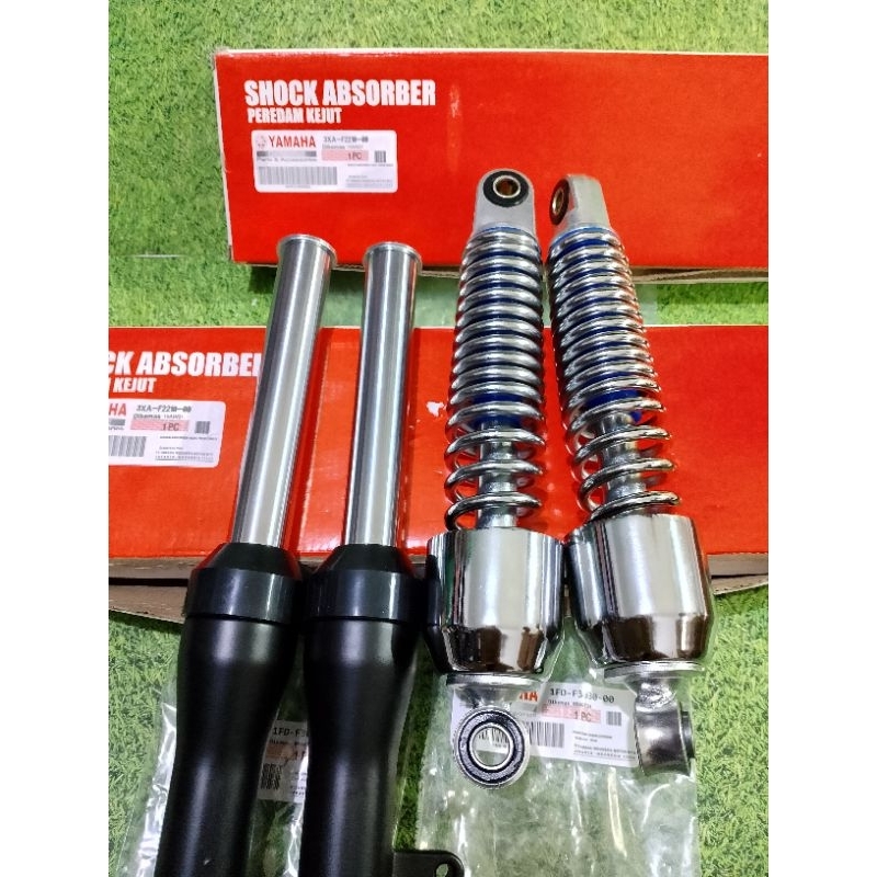 AS SHOCK TABUNG SET KOMPLIT DEPAN BELAKANG YAMAHA FIZR