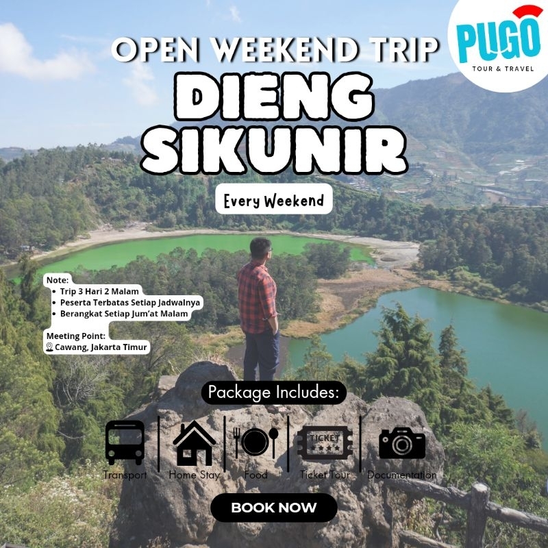 Paket Tour Open Trip Dieng Sikunir