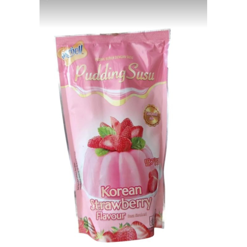 

Pudding Susu Korean Strawberry Nutrijell