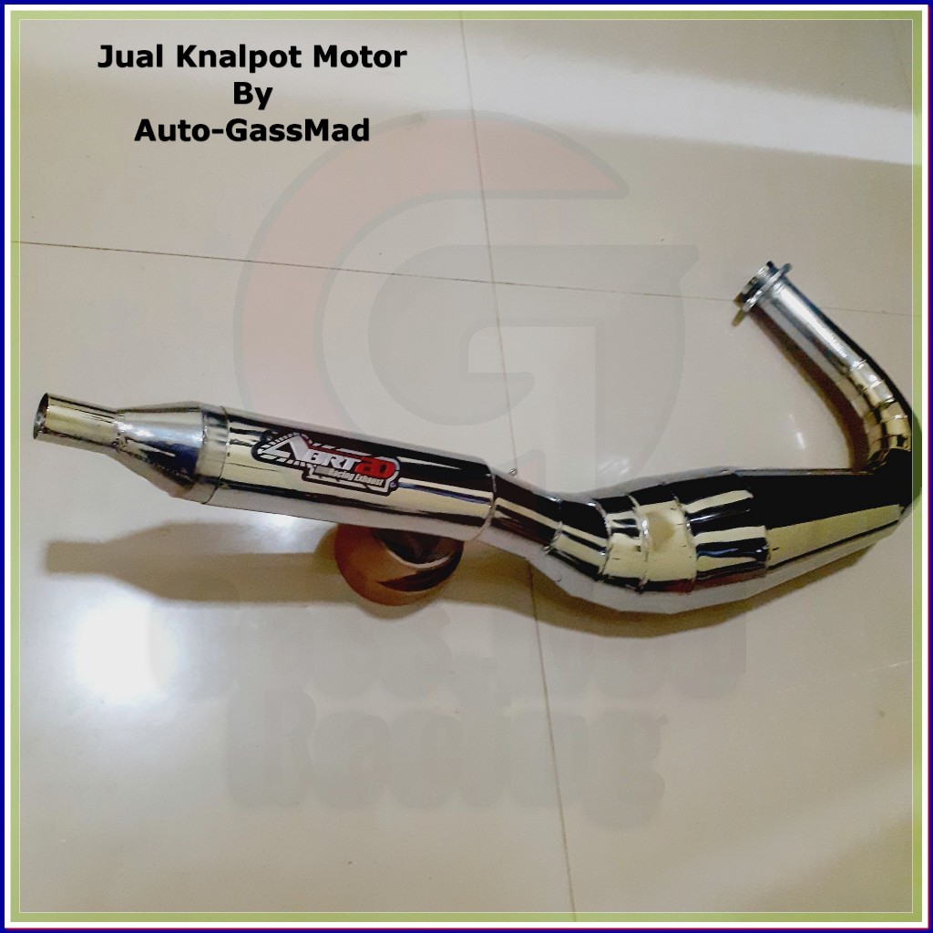 knalpot kolong rx king chrome ABRT20
