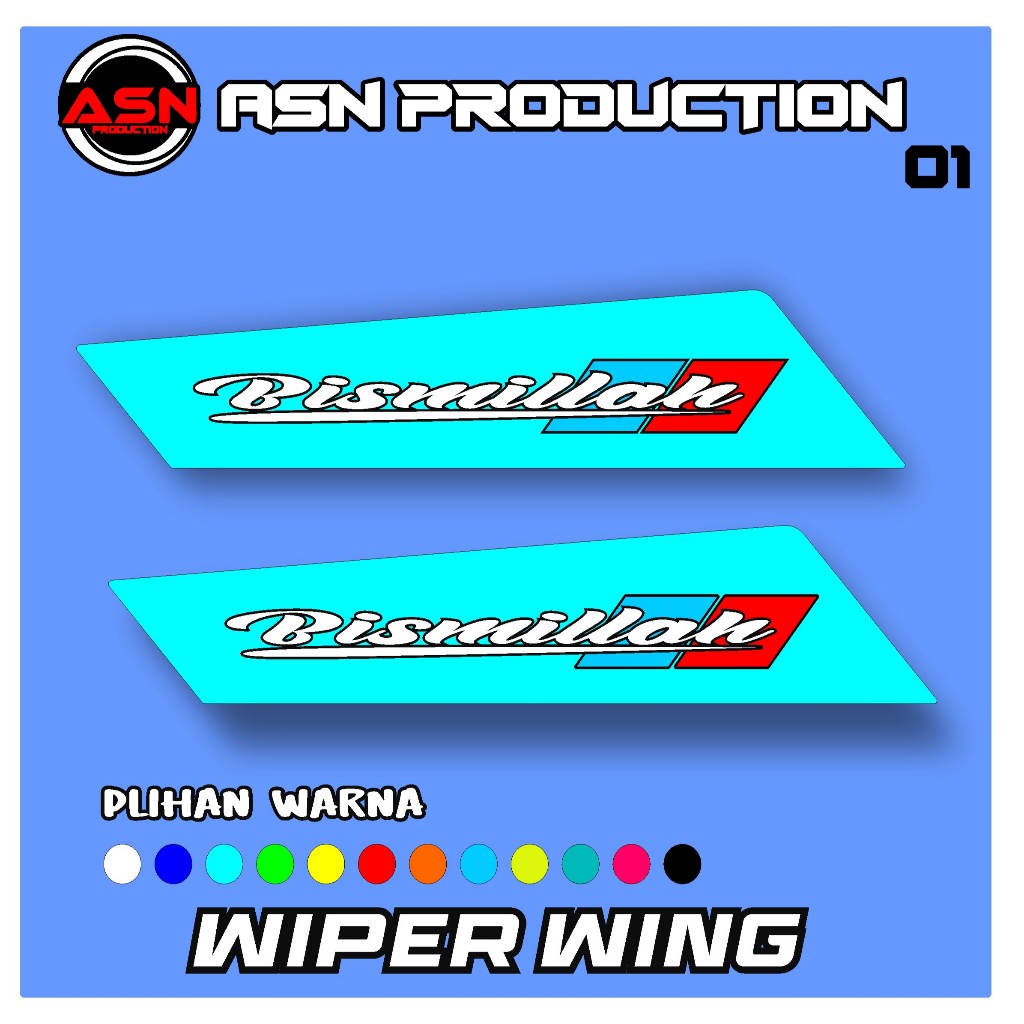 WIPER WING VARIASI UNTUK MOBIL PICK UP VARIASI WIPER GRANDMAX,L300 ,CARRY,TRAGA.KIJANG.PANTHER KODE 