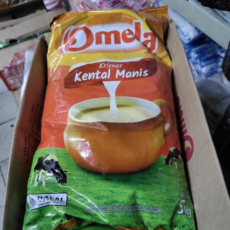 

OMELA BULKY 5000 GRAM ( 1 BUNGKUS ) kental manis