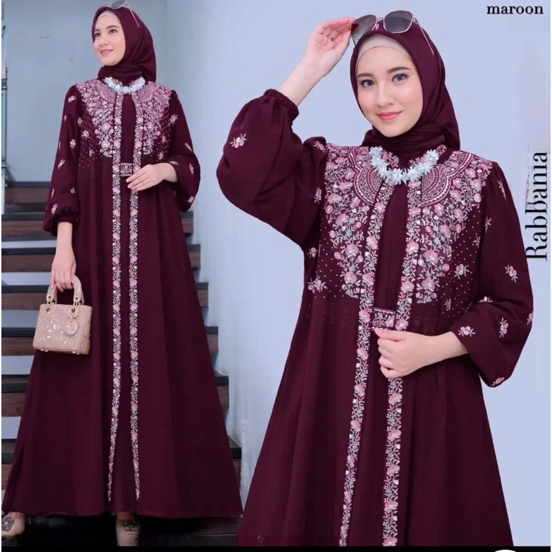 GRITEN - Produk Baru | Rabbania Gamis Bordir