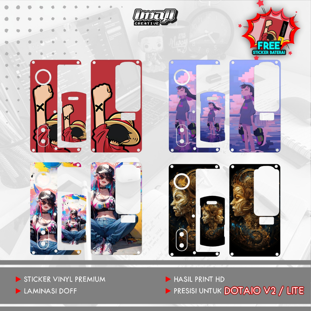 

Imaji Creative Stiker Vinyl DOT V2