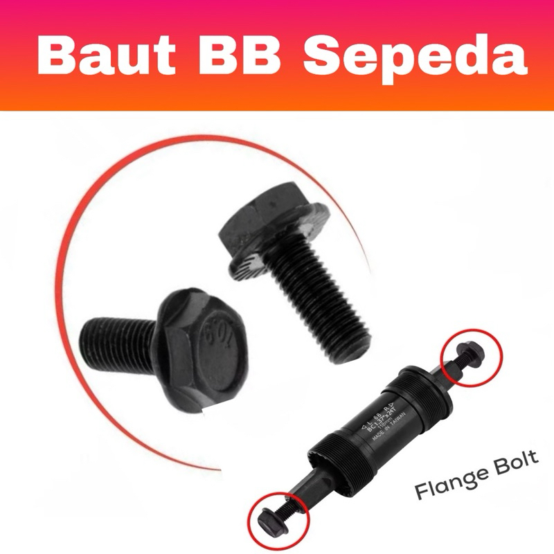 Baut BB Sepeda Penutup Crank Bottom Bracket Sepeda Lipat MTB Roadbike DLL