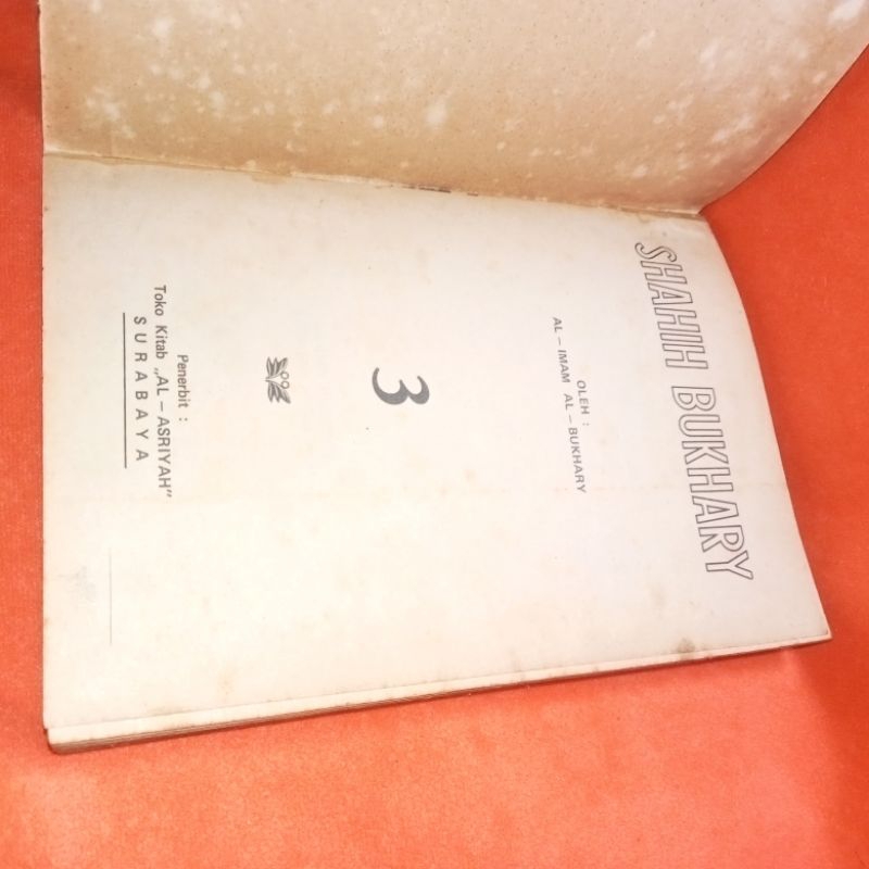 Buku Shahih Bukhary 3