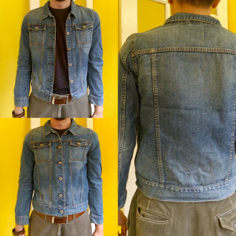 Jaket Jeans Denim BACK NUMBER