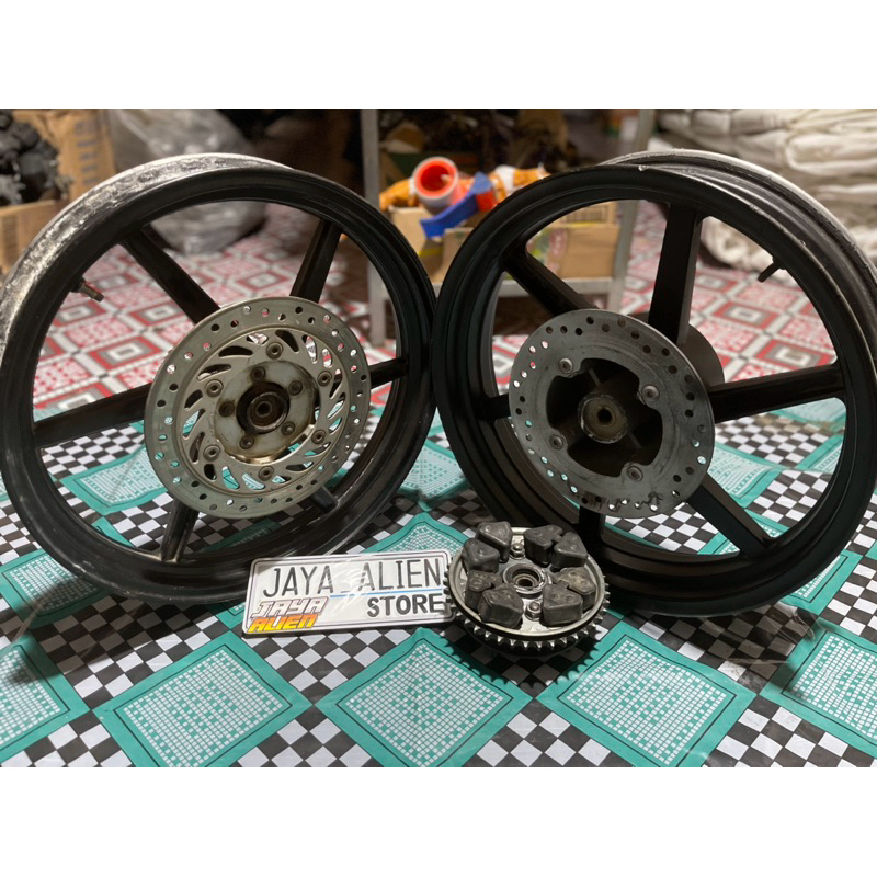 VELG TAPAK LEBAR  SPRINT 250/350 VIXION NEW NVA NVL CB 150 R OLD MEGA PRO NEW (v rossi sprint)