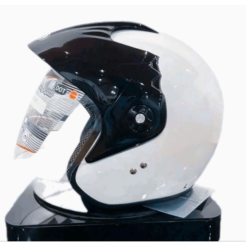 HELM INK CX 390  KLASIK BATMAN HALFFACE INK MALANGAN