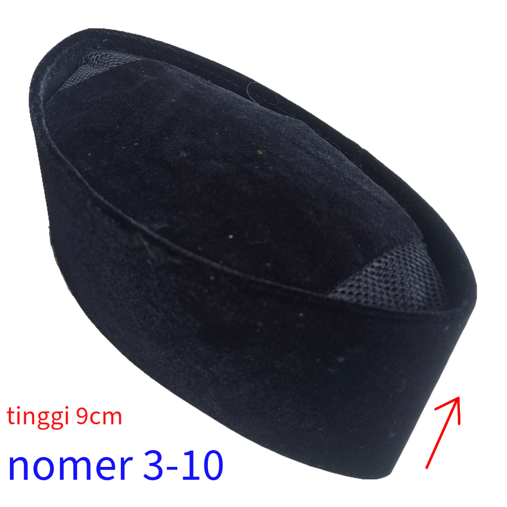 PECI HITAM - KOPIAH HITAM - PECI HITAM - KOPIAH - PECI - SONGKOK HITAM - SONGKOK