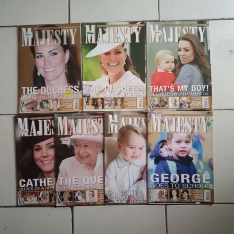 Majalah Import MAJESTY Original Bekas