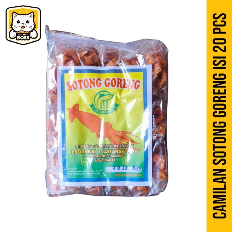 

Camilan Sotong Goreng Isi 20 Pcs