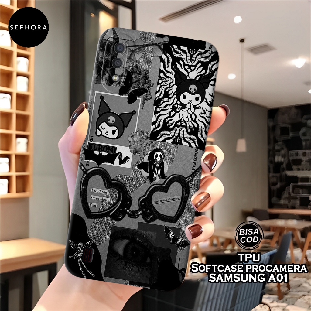 Case Samsung Galaxy A01 Terbaru - Fashion Case Lucu - Softcase Samsung Galaxy A01 - Case Pro Camera 