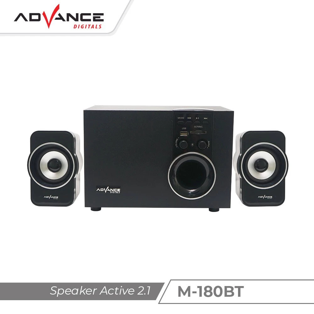 NEW SPEAKER ADVANCE M180BT BLUETOOTH EXTRA BASS SUBWOOFER SOUND / BASS SYSTEM XTRA POWER SOUND M180