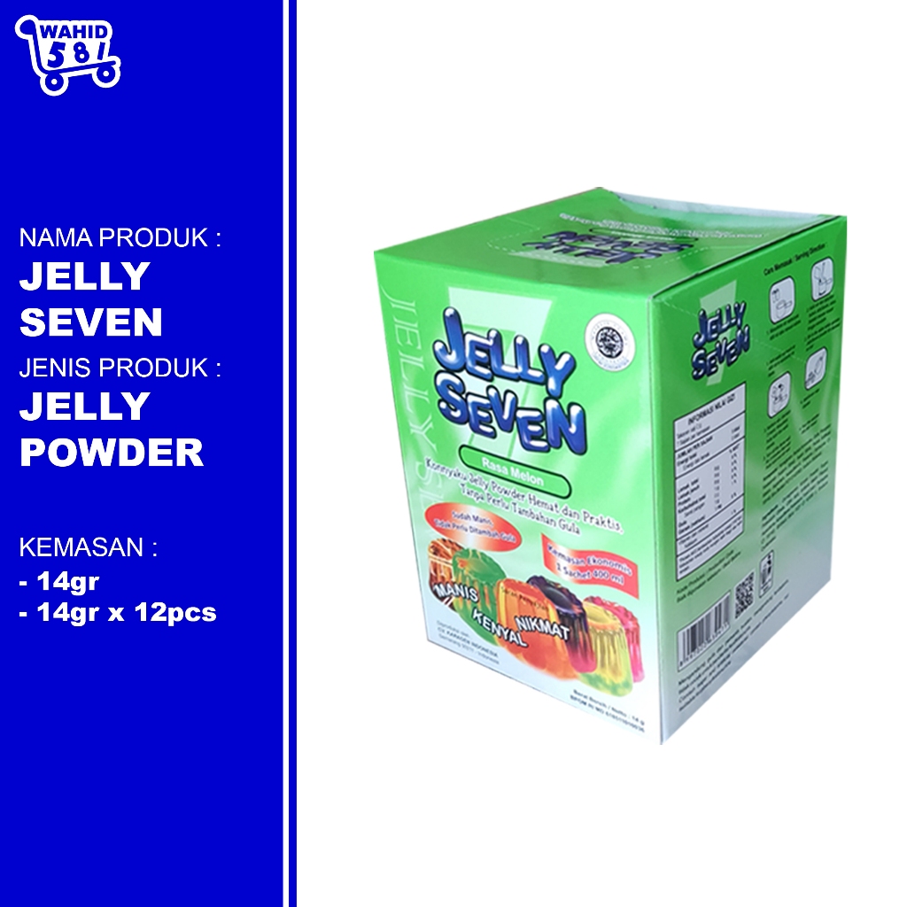 

Jelly Seven / Rasa Buah / Melon / 1 Box 14gr