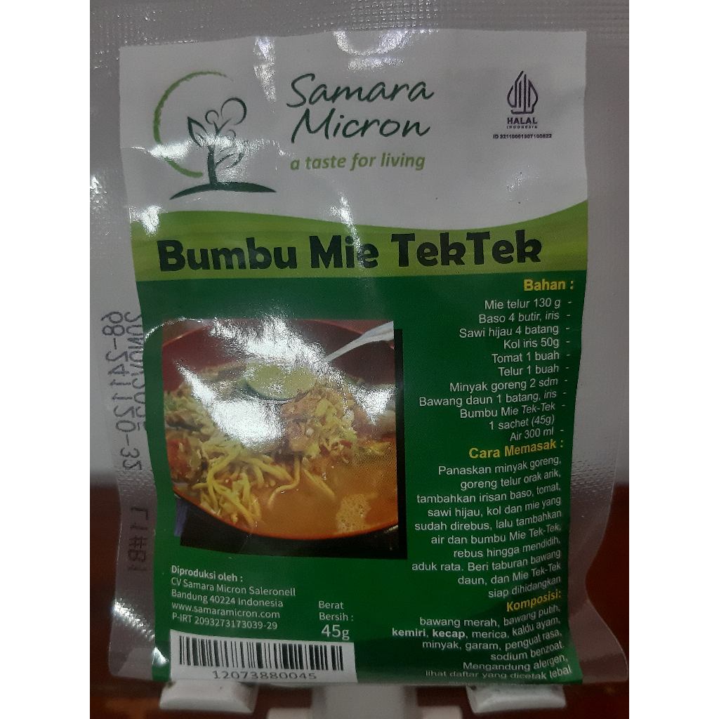 

Bumbu Mie TekTek