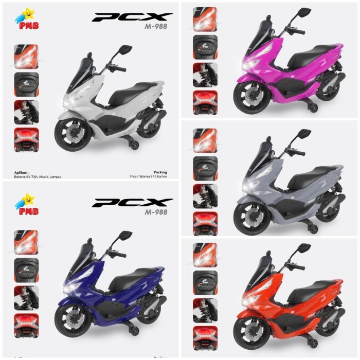Honda PCX M 988 Motor Aki Anak Motor Accu Motor Aki Anak Honda PCX M988 DP