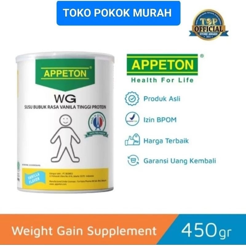 

Langsung Diproses Appeton weight gain POUCH 450gr