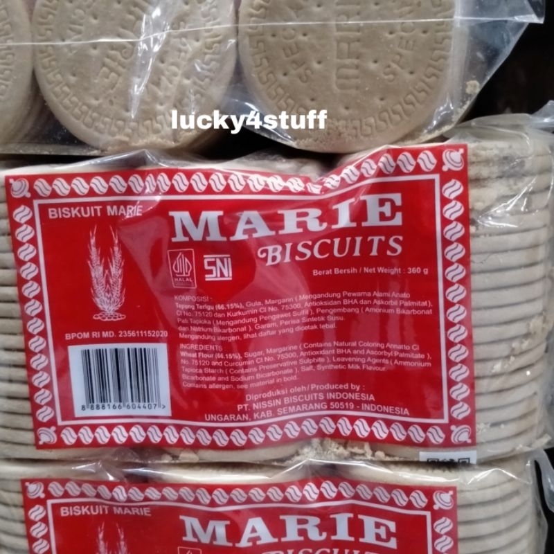 

Roti Biskuit Marie Raja Mariekhing Guan 360Gr