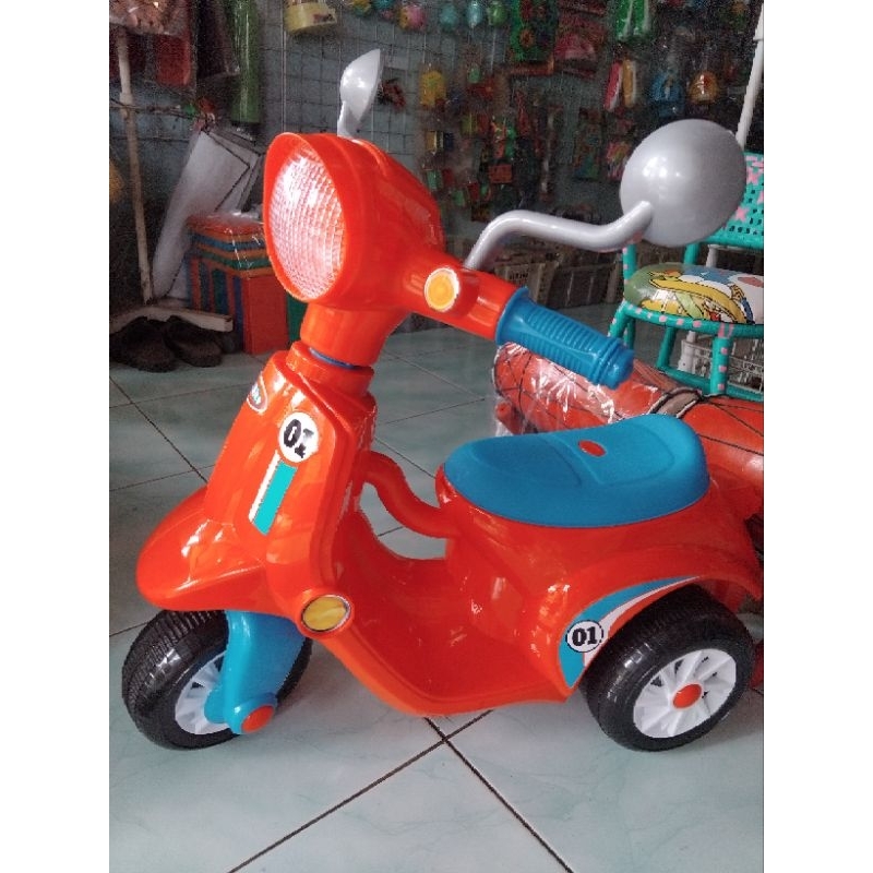 Mini Bike Motor vespa anak mainan vespa anak motor vespa anak musik