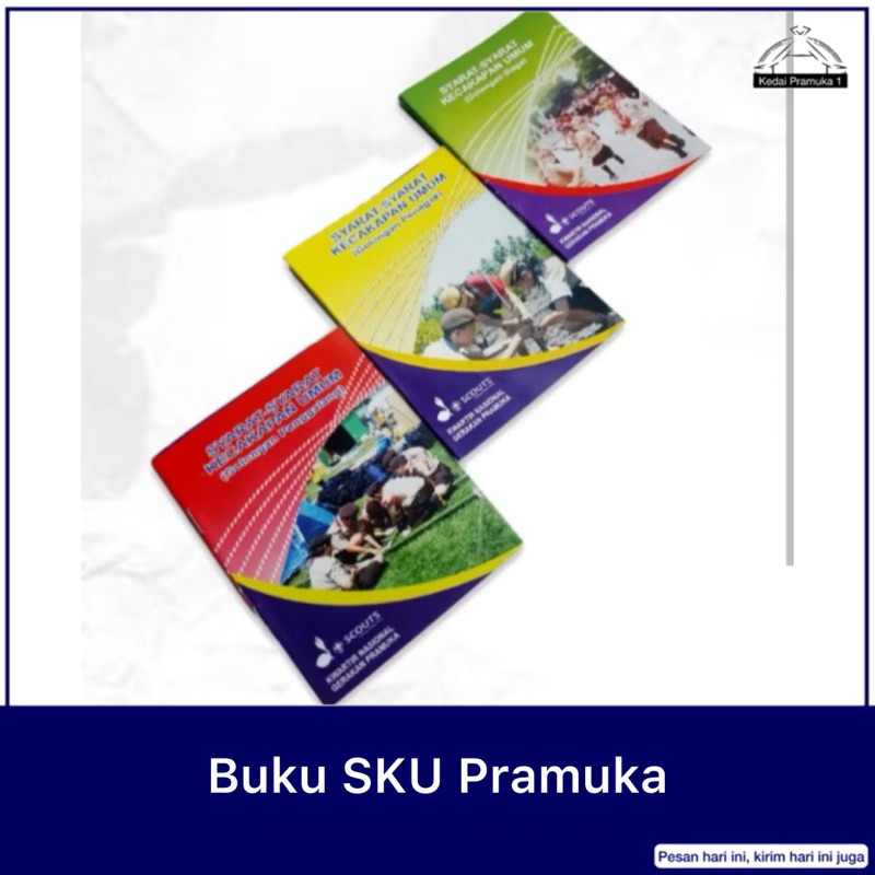 [COD] Buku Pramuka SKU Pramuka Siaga Penggalang Penegak Smp Smk Murah/pramukaaxe