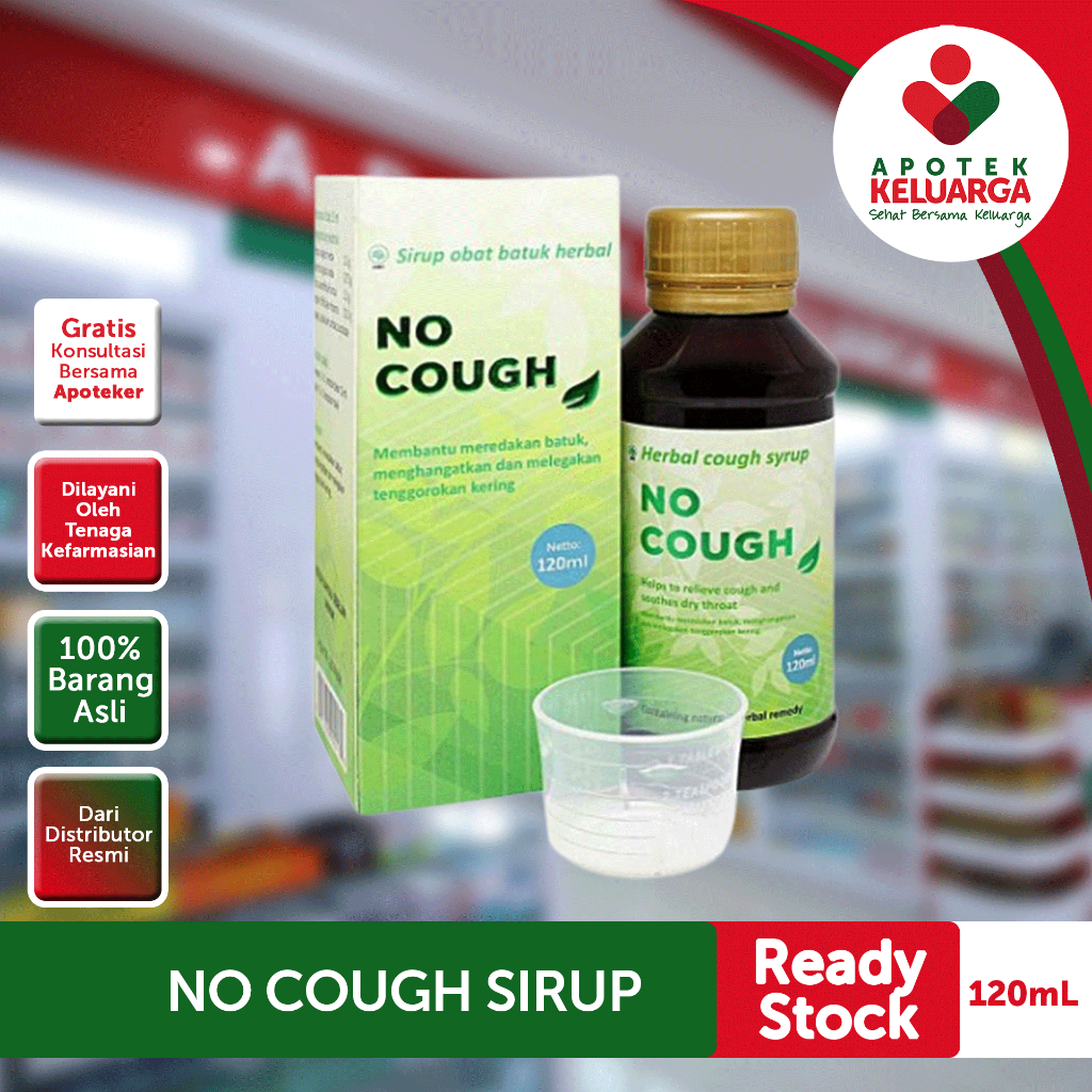 No Cough Obat Batuk Herbal 120 ml