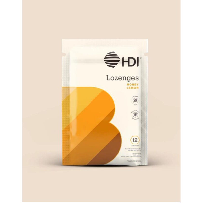 

Lozenges Honey Lemon dan Elderflowers