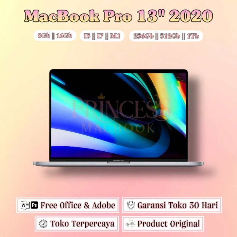 BEST PRICE MACBOOK PRO 2020 13INCH I5/I7/M1 SECOND ORIGINAL