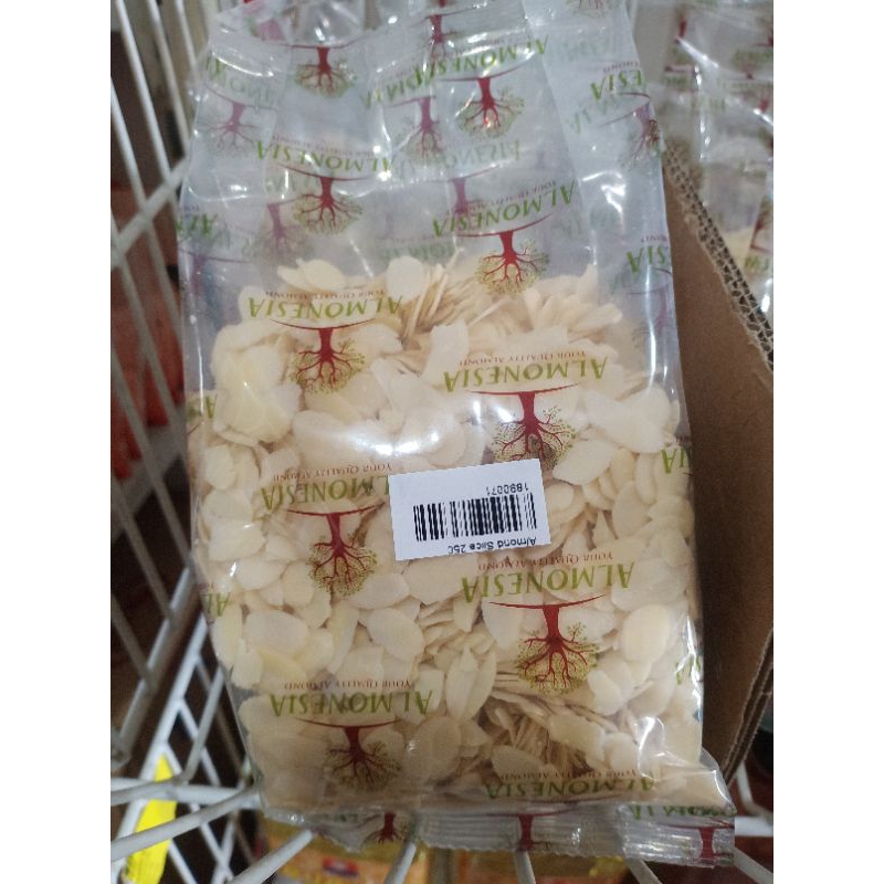 

Almond slice Topping Berbagai Kue Termurah 250 gr