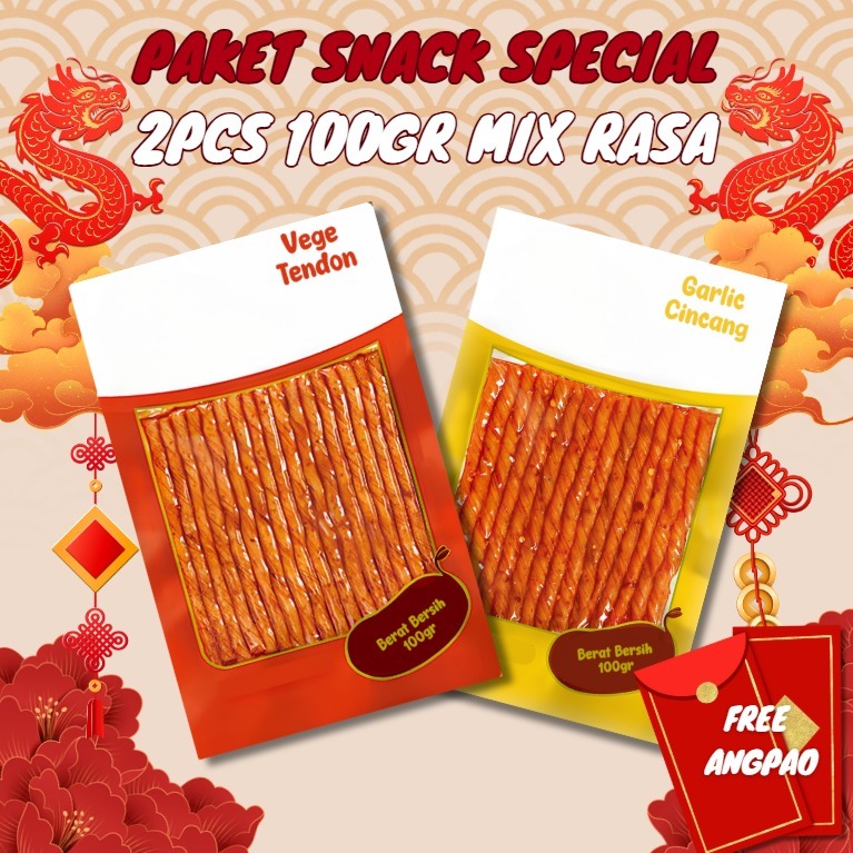 

[ HALAL ] PAKET SNACK SPECIAL 100g MIX RASA