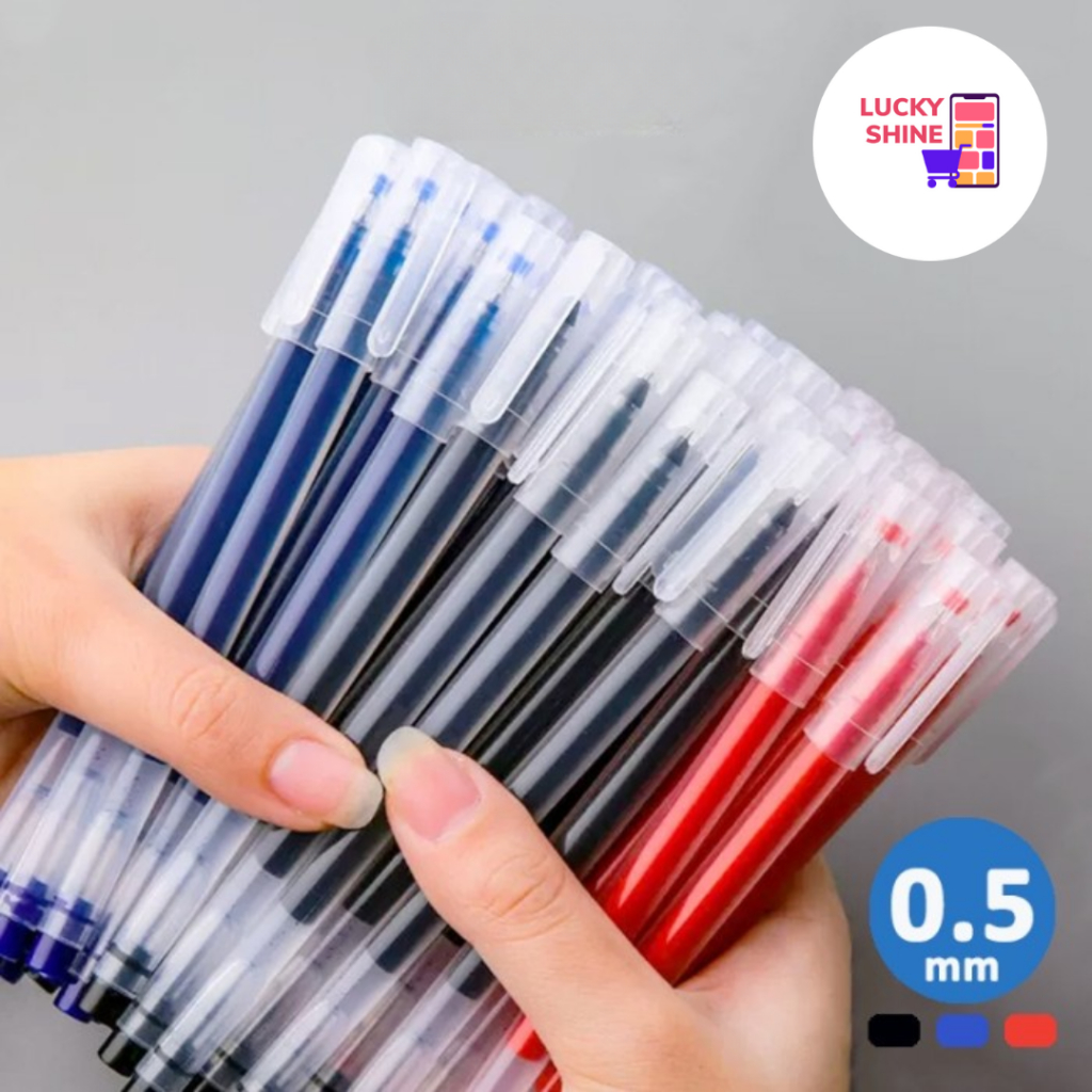 

LS PULPEN GEL 0.5 MM BOLPOIN/ PENA PULPEN TINTA / PENA TRANSPARAN GEL /ALAT TULIS SEKOLAH DAN KANTOR