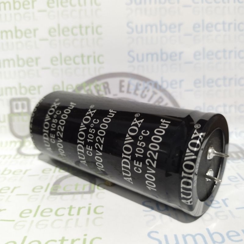 ELCO 22000uf 100v AUDIOVOX