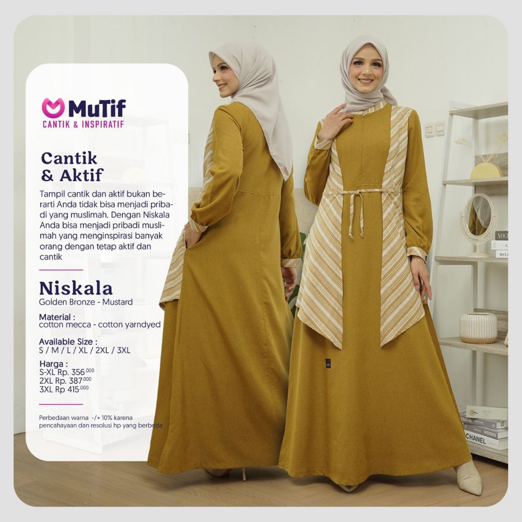 GAMIS NISKALA BY MUTIF TERMURAH