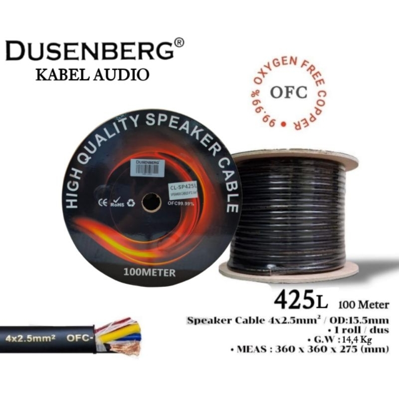Kabel Speaker 4x2.5 DUSENBERG Meteran